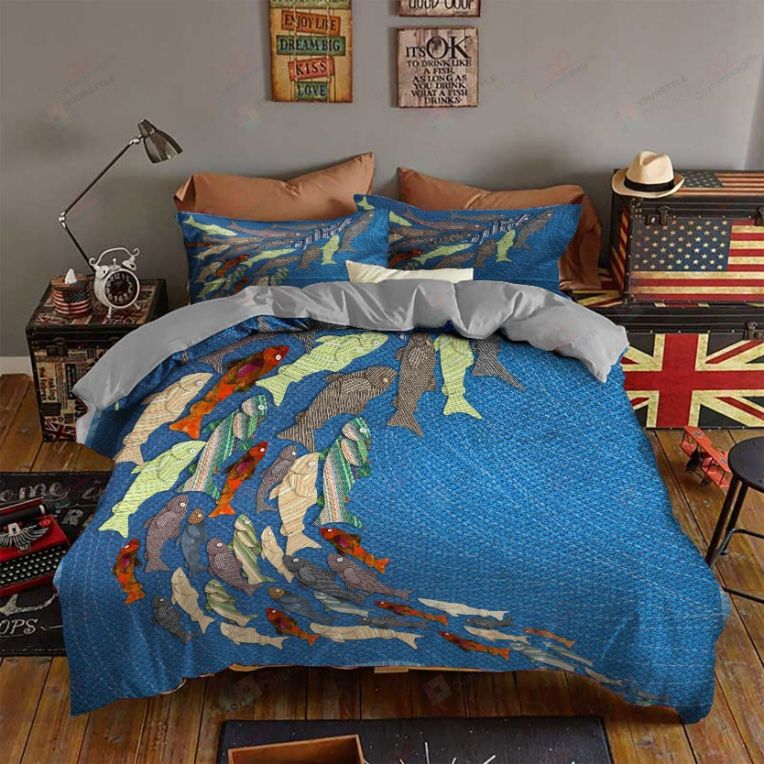 Fish Bedding Set
