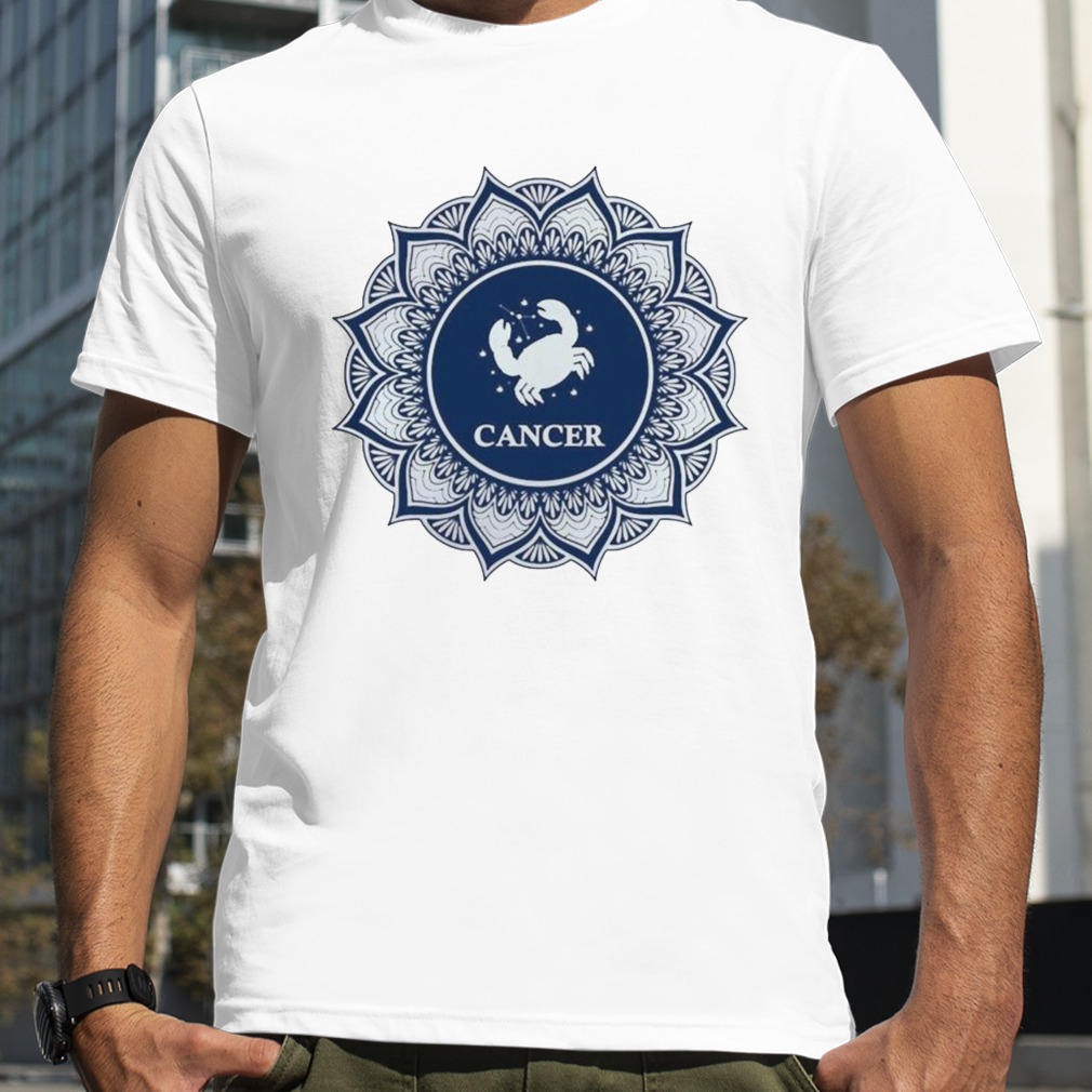 Cancer Mandala Zodiac Sign Shirt