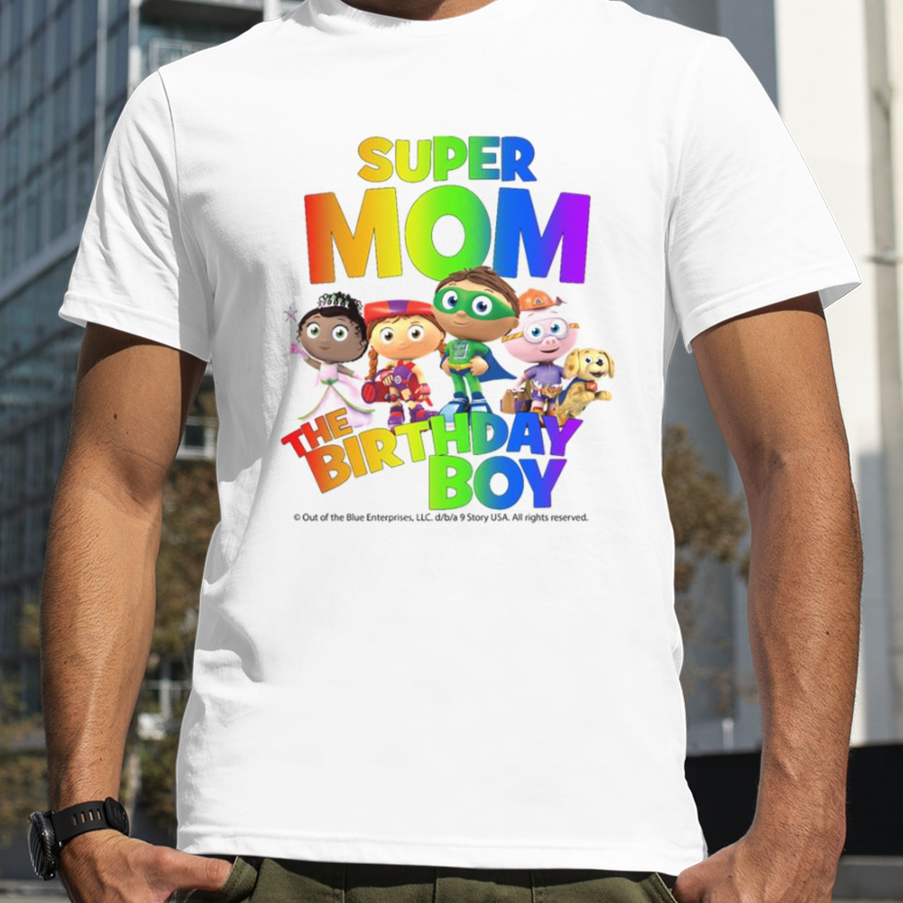 super why birthday shirt