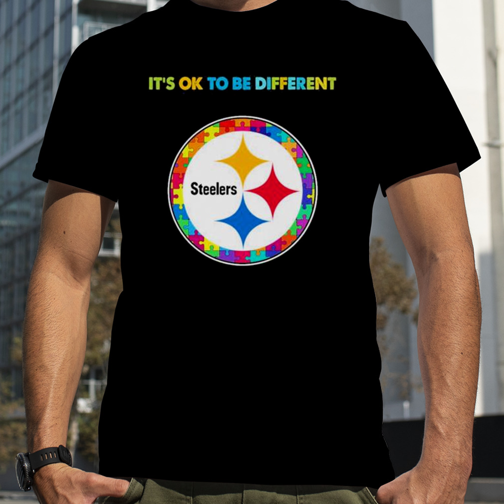 2023 Pittsburgh Steelers Autism It’s ok to be different shirt