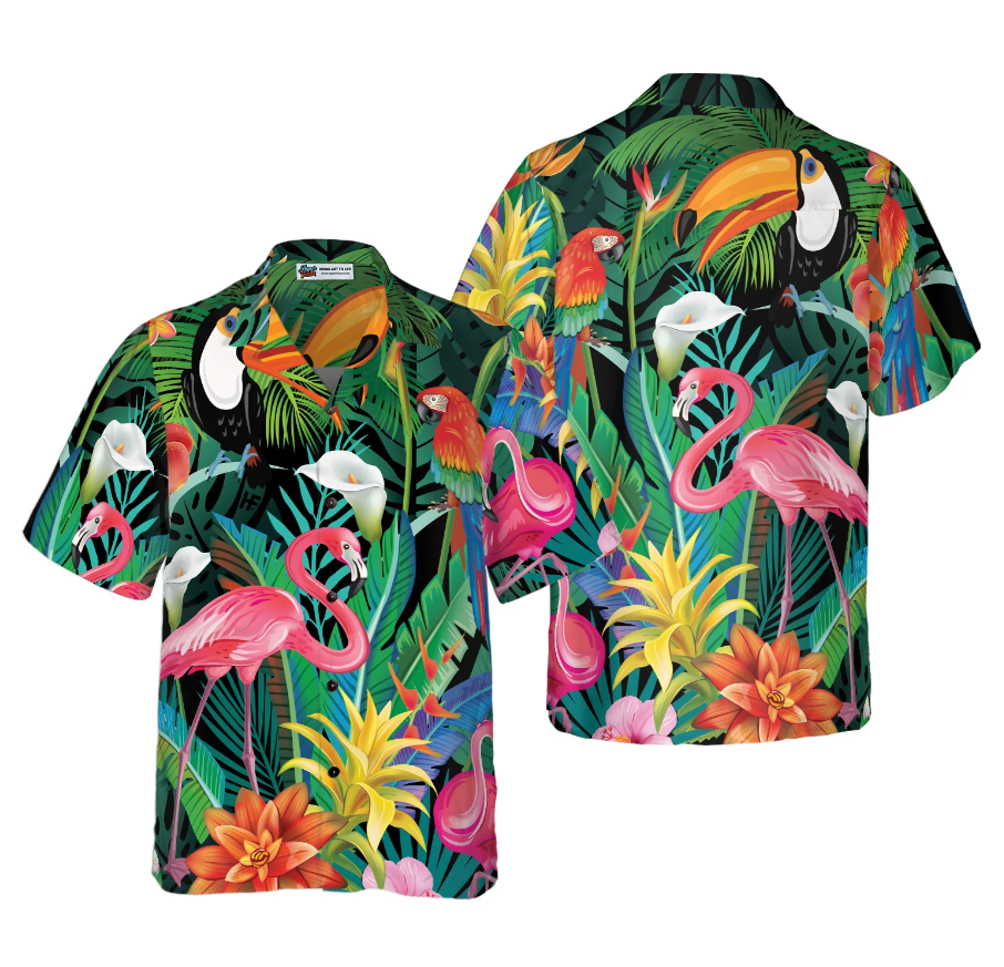 Flamingo 20 Hawaiian Shirt