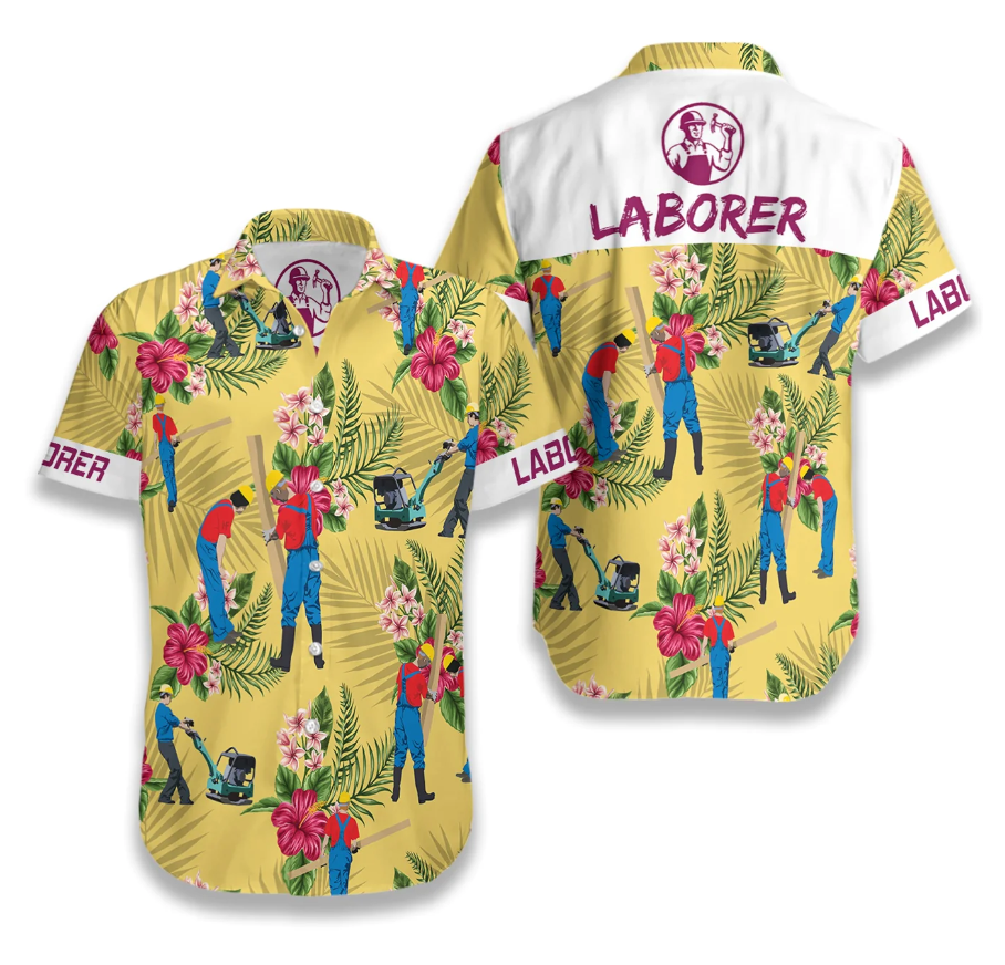 Laborer Hawaiian Shirt