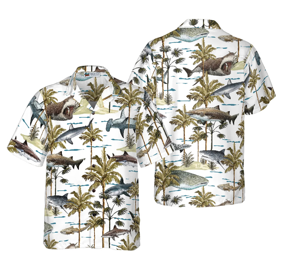 Shark Collection Hawaiian Shirt