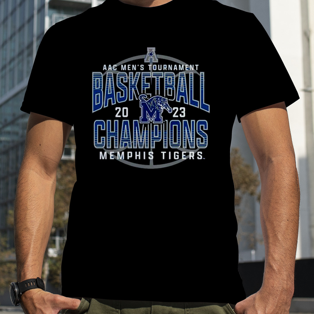 AAC Men’s Tournament Basketball 2023 Memphis Tigers Champions Shirt
