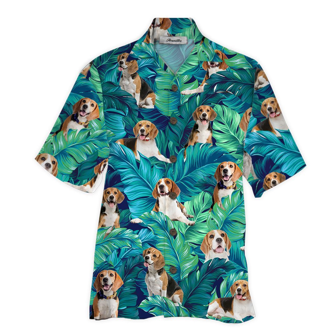Beagle Blue Nice Design Unisex Hawaiian Shirt For Men And Women Dhc17062369