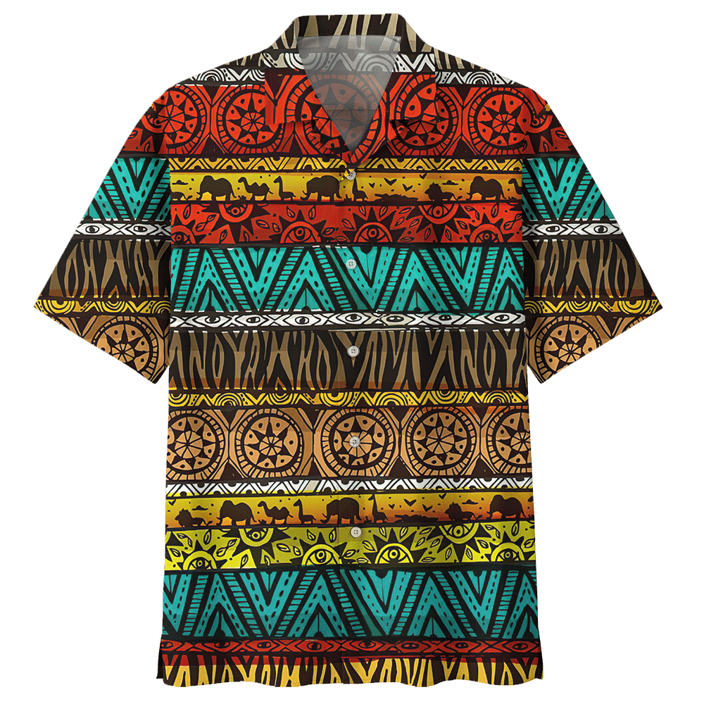 Bohemian  Colorful Nice Design Unisex Hawaiian Shirt For Men And Women Dhc17062476