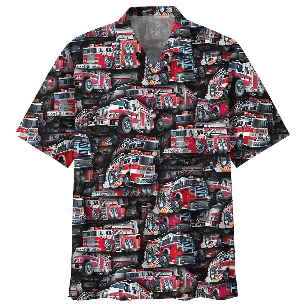 Hot Rod  Black Nice Design Unisex Hawaiian Shirt For Men And Women Dhc17063017
