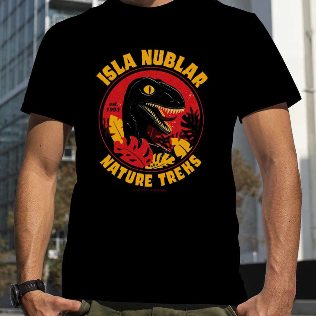Isla Nublar Nature Treks Dinosaur shirt