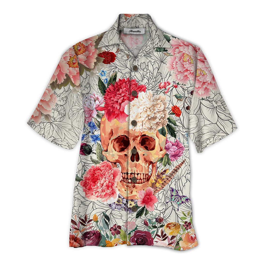 Skull Colorful High Quality Unisex Hawaiian Shirt For Men And Women Dhc17062242