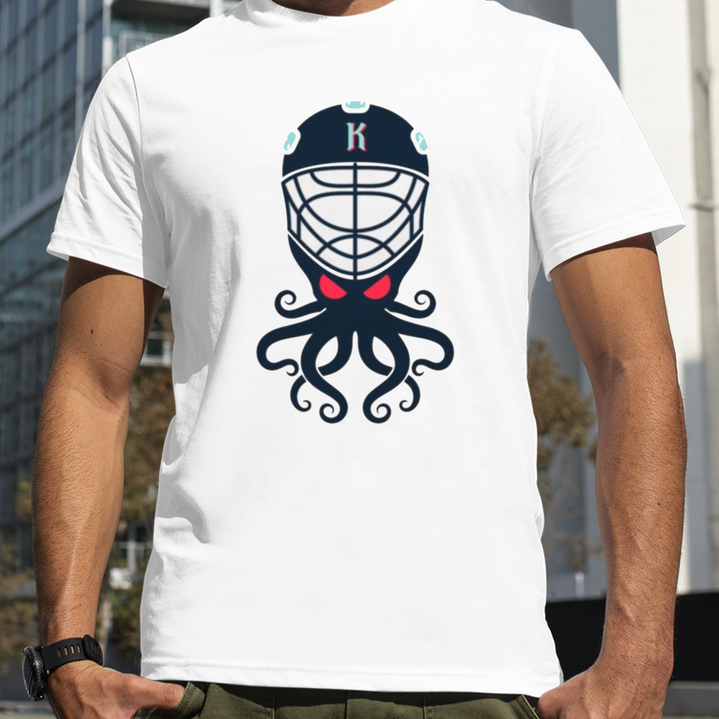 Seattle Kraken Alternative Mascot Logo Men's T-Shirt