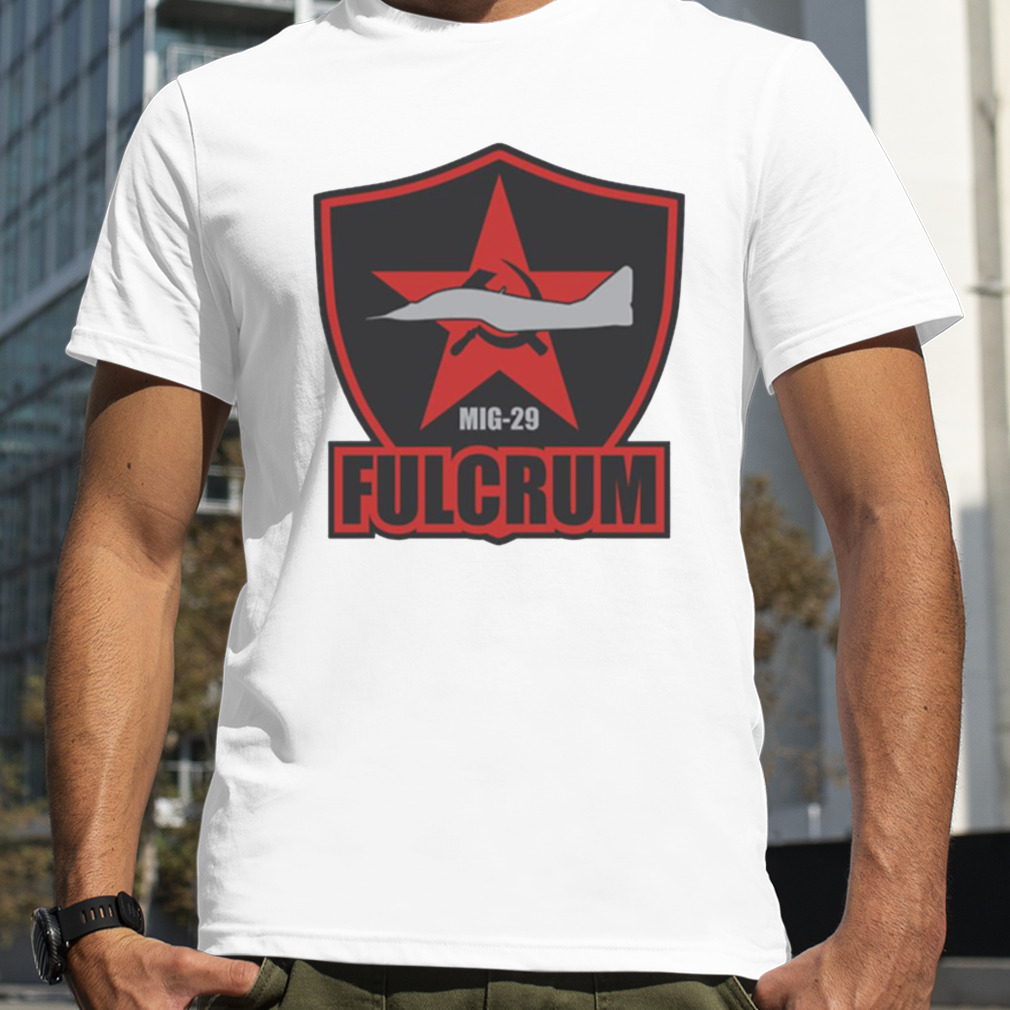 Mig 29 Fulcrum Small Logo shirt