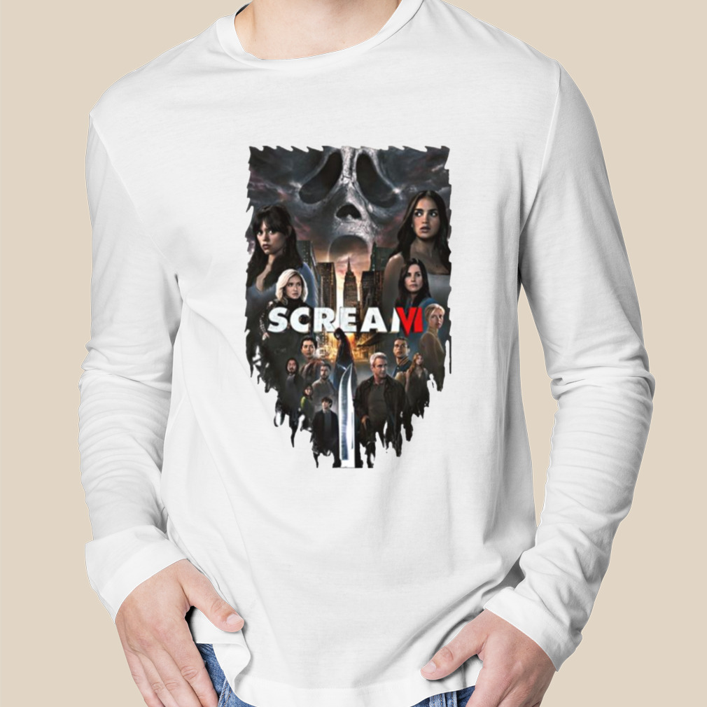 Scream 6 Shirt Ghost Face Characteds Cast Scream VI Unisex