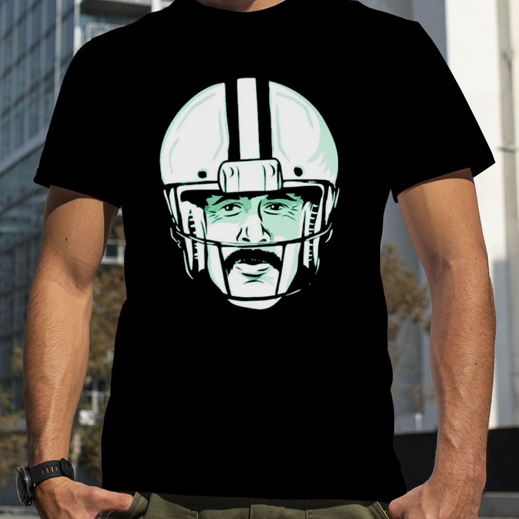 Aaron Rodgers helmet Green Bay Packers shirt