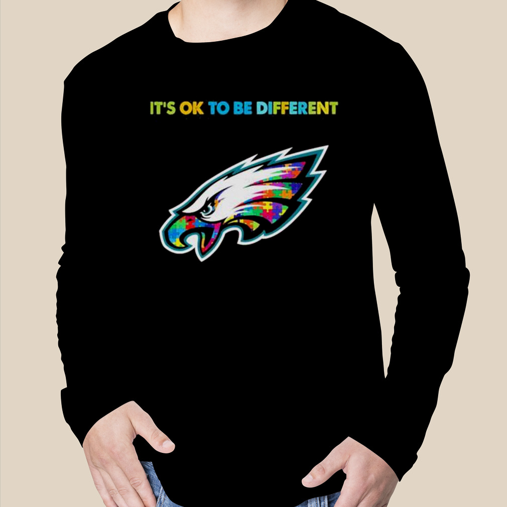 2023 Philadelphia Eagles Autism It's ok to be different shirt - Bring Your  Ideas, Thoughts And Imaginations Into Reality Today