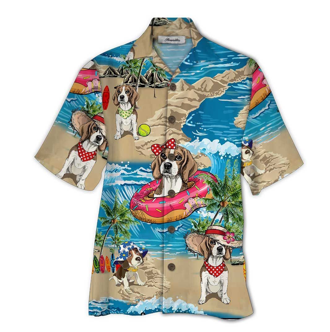 Beagle Colorful Amazing Design Unisex Hawaiian Shirt For Men And Women Dhc17062169