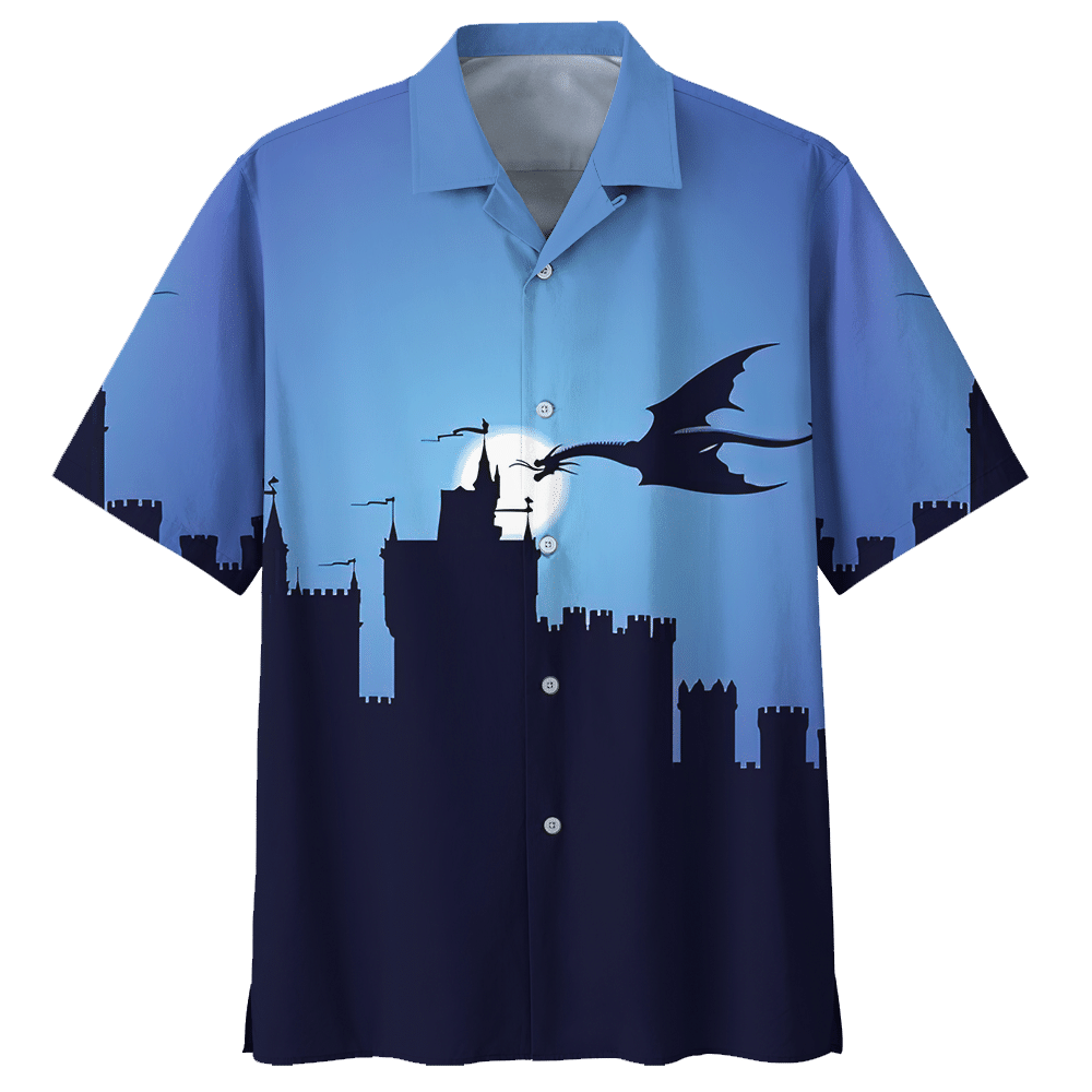 Dragon Blue Amazing Design Unisex Hawaiian Shirt For Men And Women Dhc17062926