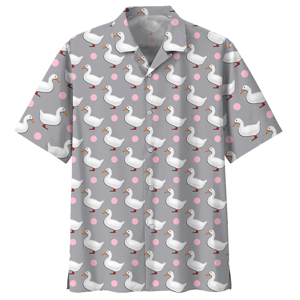 Duck Gray Unique Design Unisex Hawaiian Shirt For Men And Women Dhc17063669