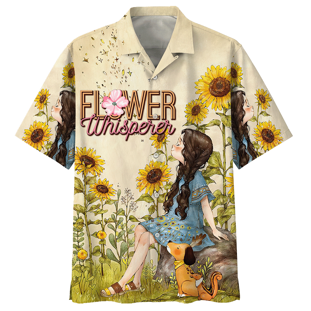Florist  Peach Unique Design Unisex Hawaiian Shirt For Men And Women Dhc17062719