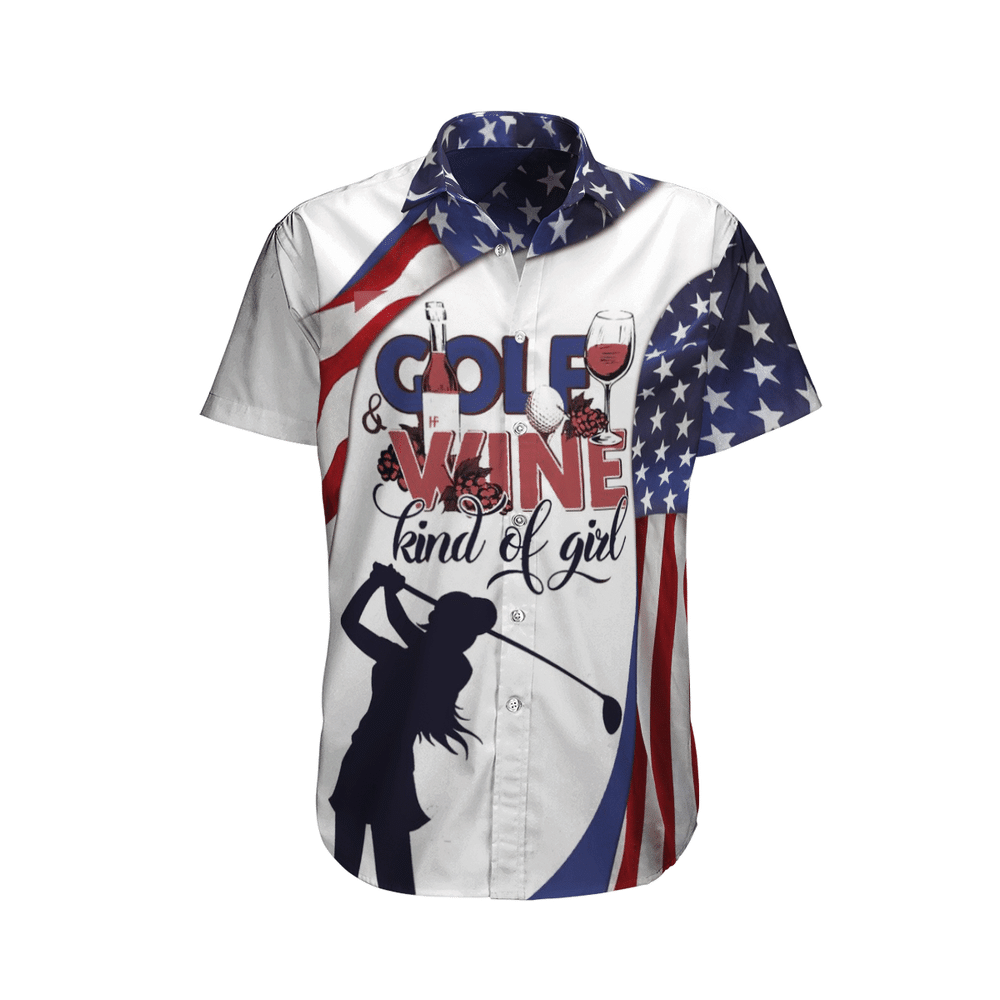 Golf  White High Quality Unisex Hawaiian Shirt For Men And Women Dhc17062563