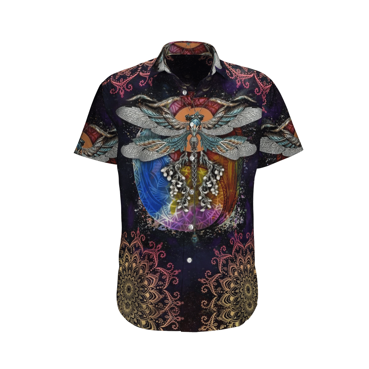 Hippie   Colorful Awesome Design Unisex Hawaiian Shirt For Men And Women Dhc17063545