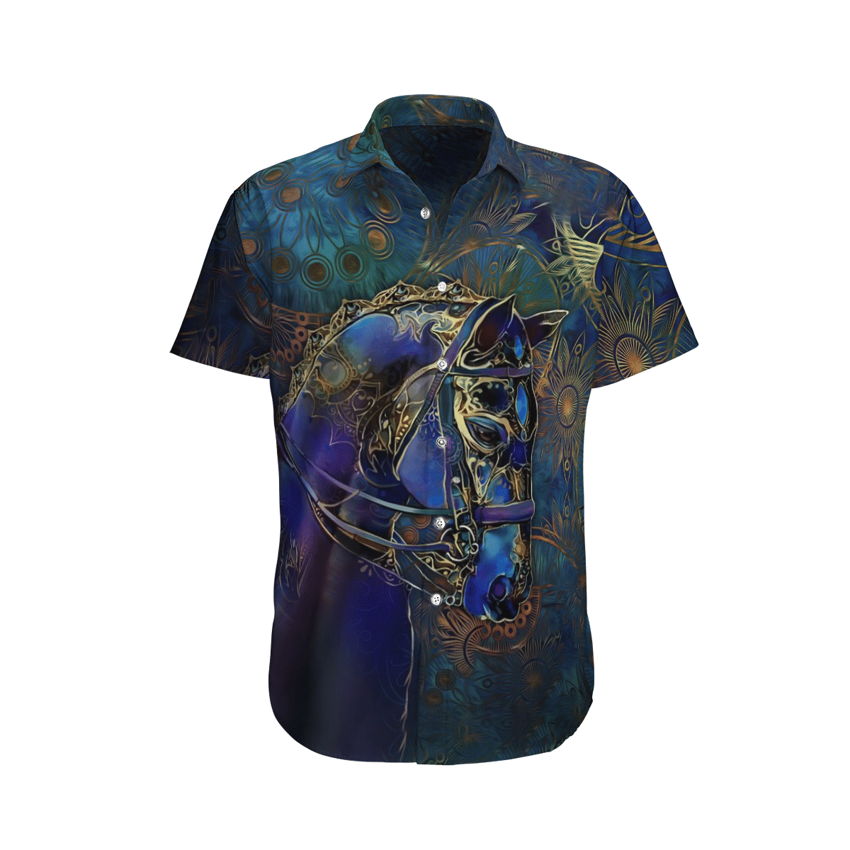 Horse  Blue Amazing Design Unisex Hawaiian Shirt For Men And Women Dhc17063590