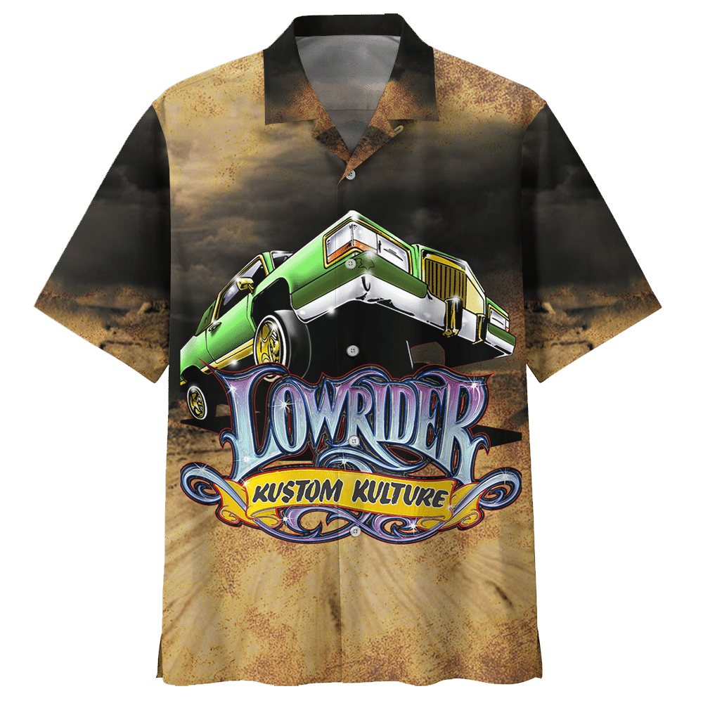 Lowrider  Khaki High Quality Unisex Hawaiian Shirt For Men And Women Dhc17063037