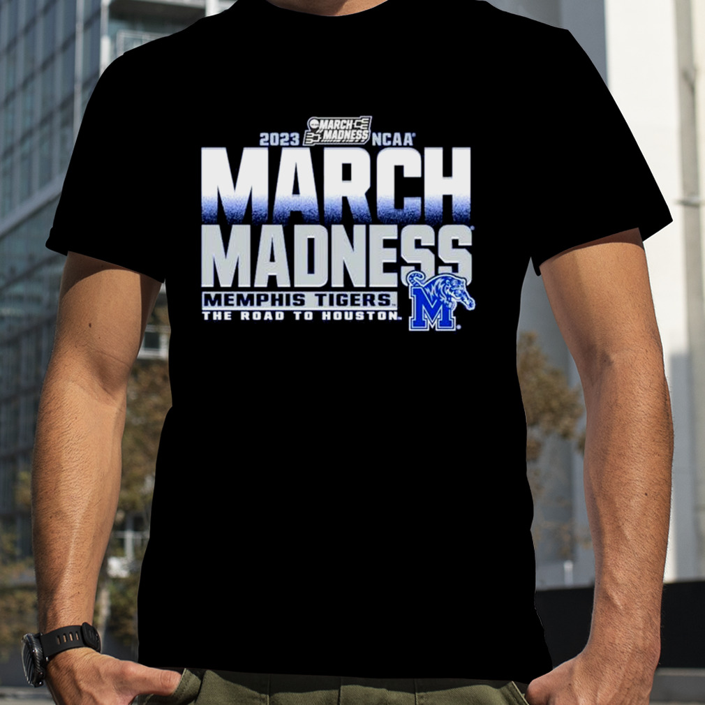 Memphis Tigers men’s basketball 2023 March Madness the road to Houston shirt