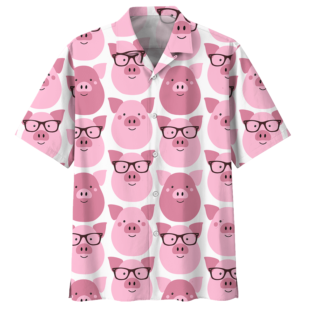 Pig   White Amazing Design Unisex Hawaiian Shirt For Men And Women Dhc17063803