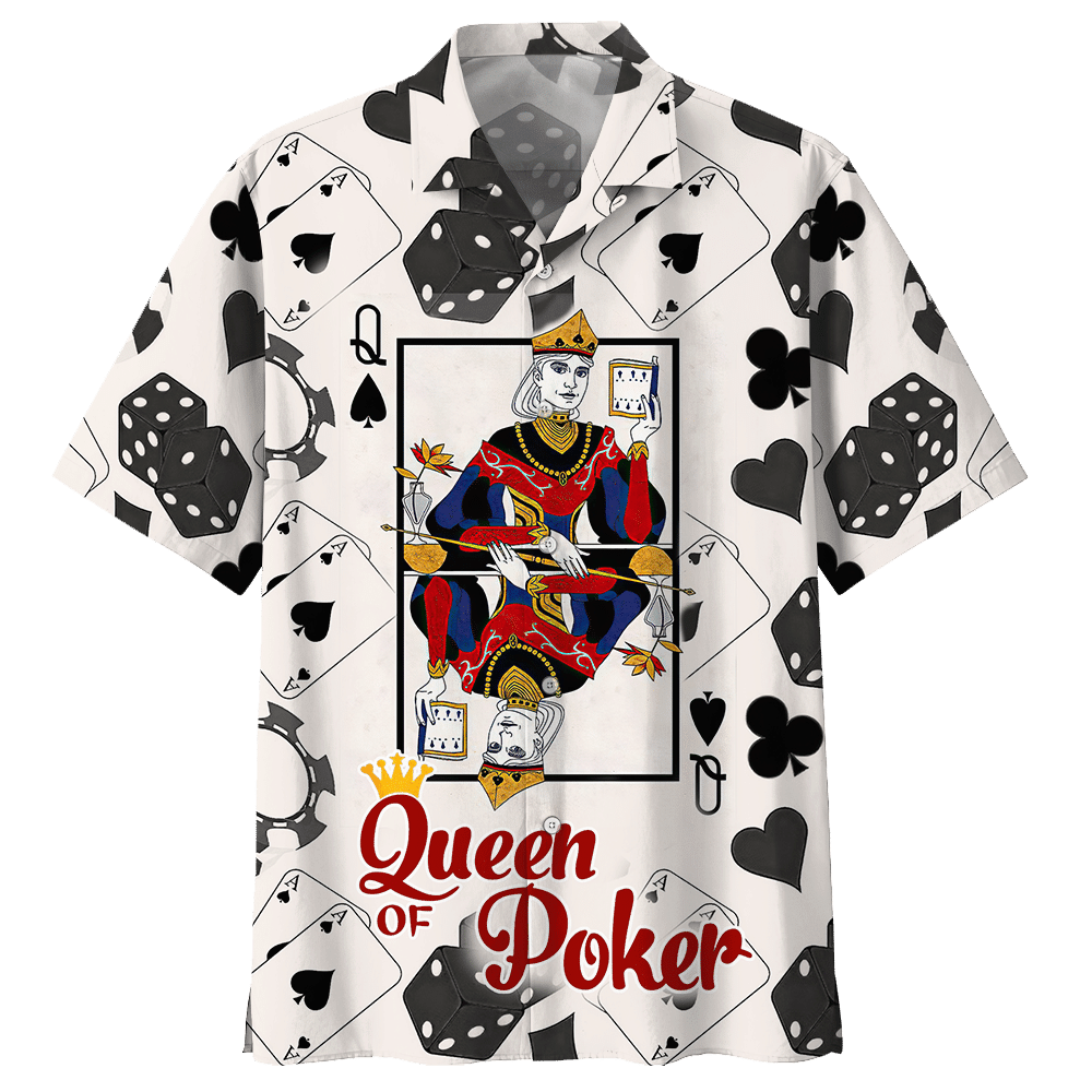 Poker  White Amazing Design Unisex Hawaiian Shirt For Men And Women Dhc17062681