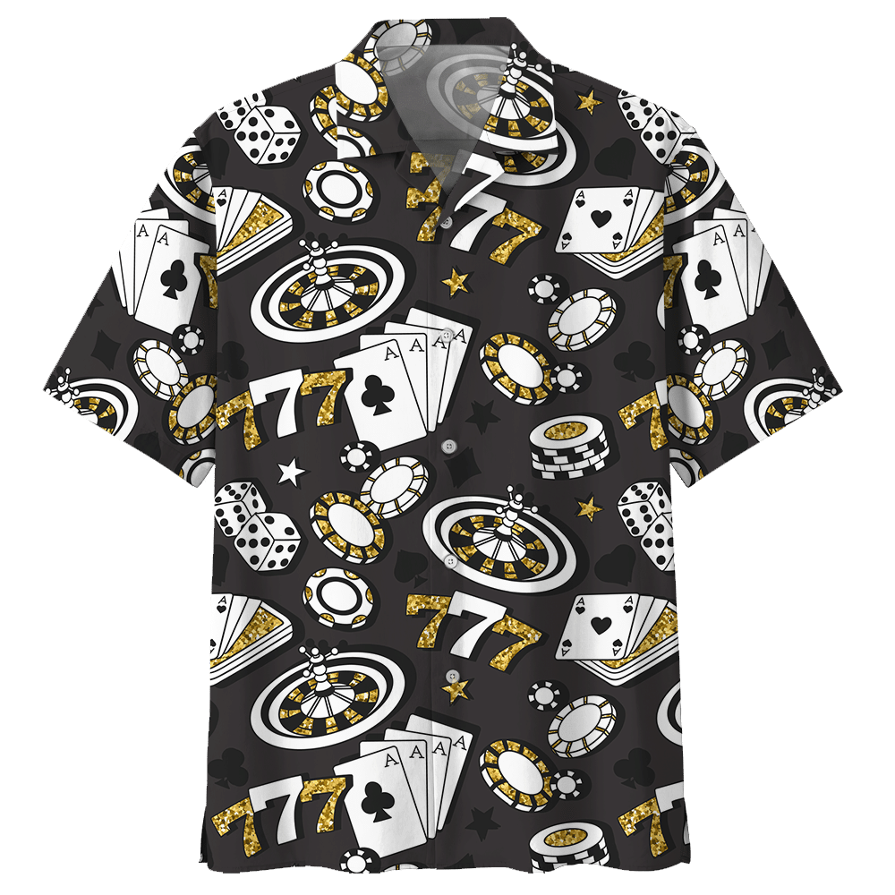 Poker Black Unique Design Unisex Hawaiian Shirt For Men And Women Dhc17062850
