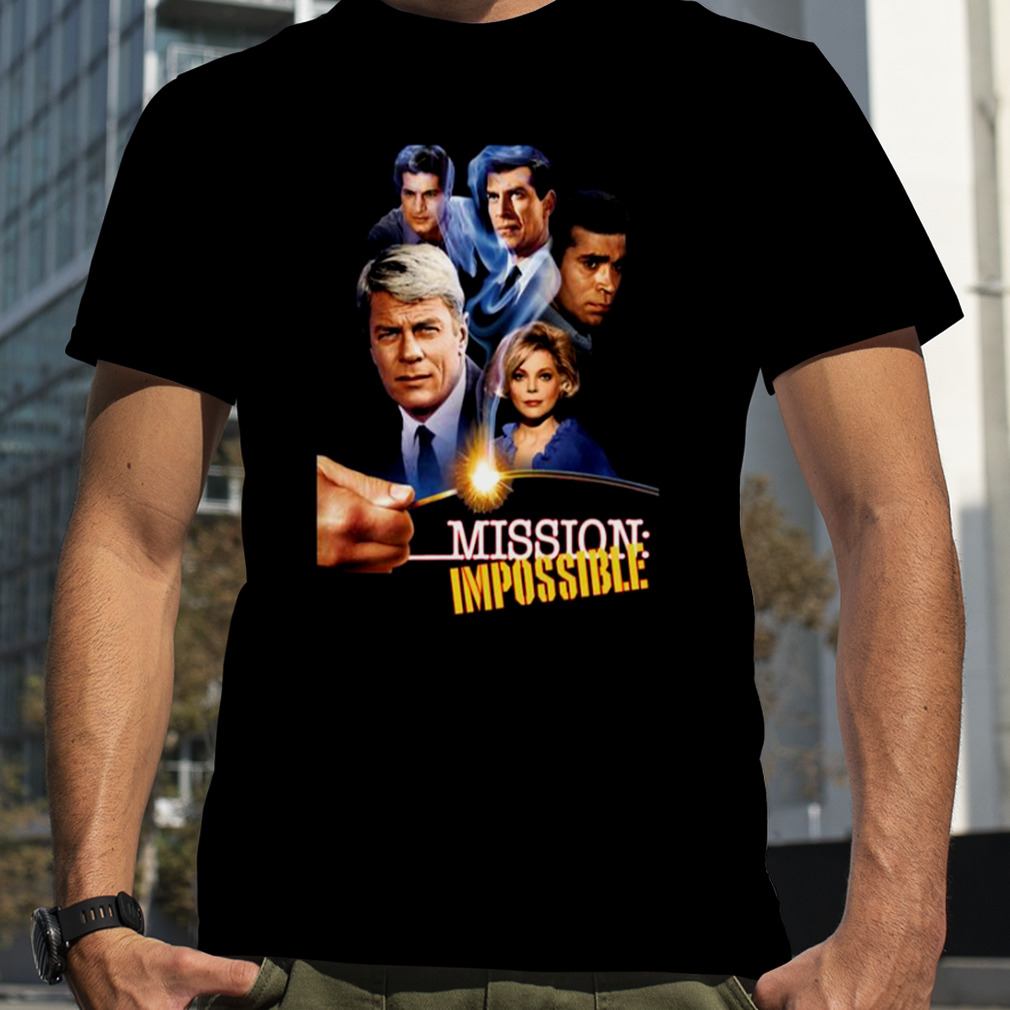 Retro Impossible Mission 60s Cast Tribute shirt