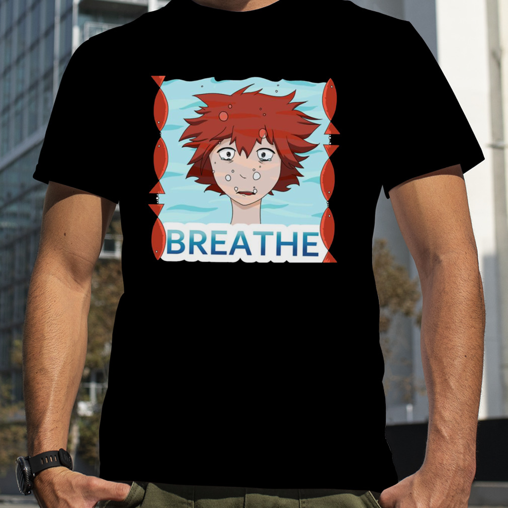 Striking Underwater Breathe Tsuritama shirt