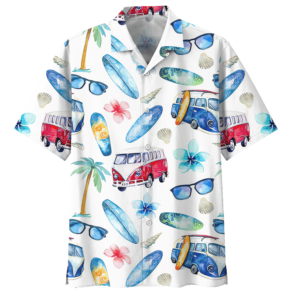 Surfing White Unique Design Unisex Hawaiian Shirt For Men And Women Dhc17062870