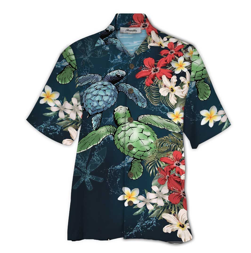 Turtle Colorful Nice Design Unisex Hawaiian Shirt For Men And Women Dhc17062185
