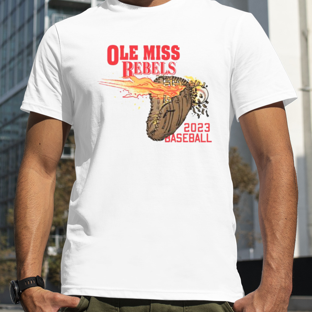Oles Misss Rebelss Hots Handss 2023s baseballs T-shirts