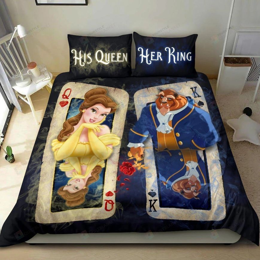 Beauty and The Beast Bedding Set