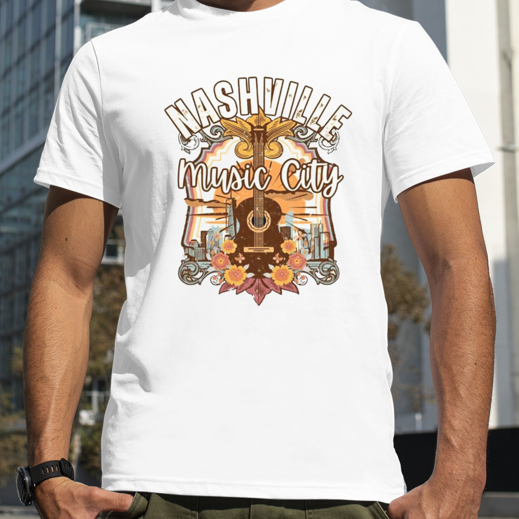 Nashville Tennessee Vintage Howdy Music City 2023 Shirt