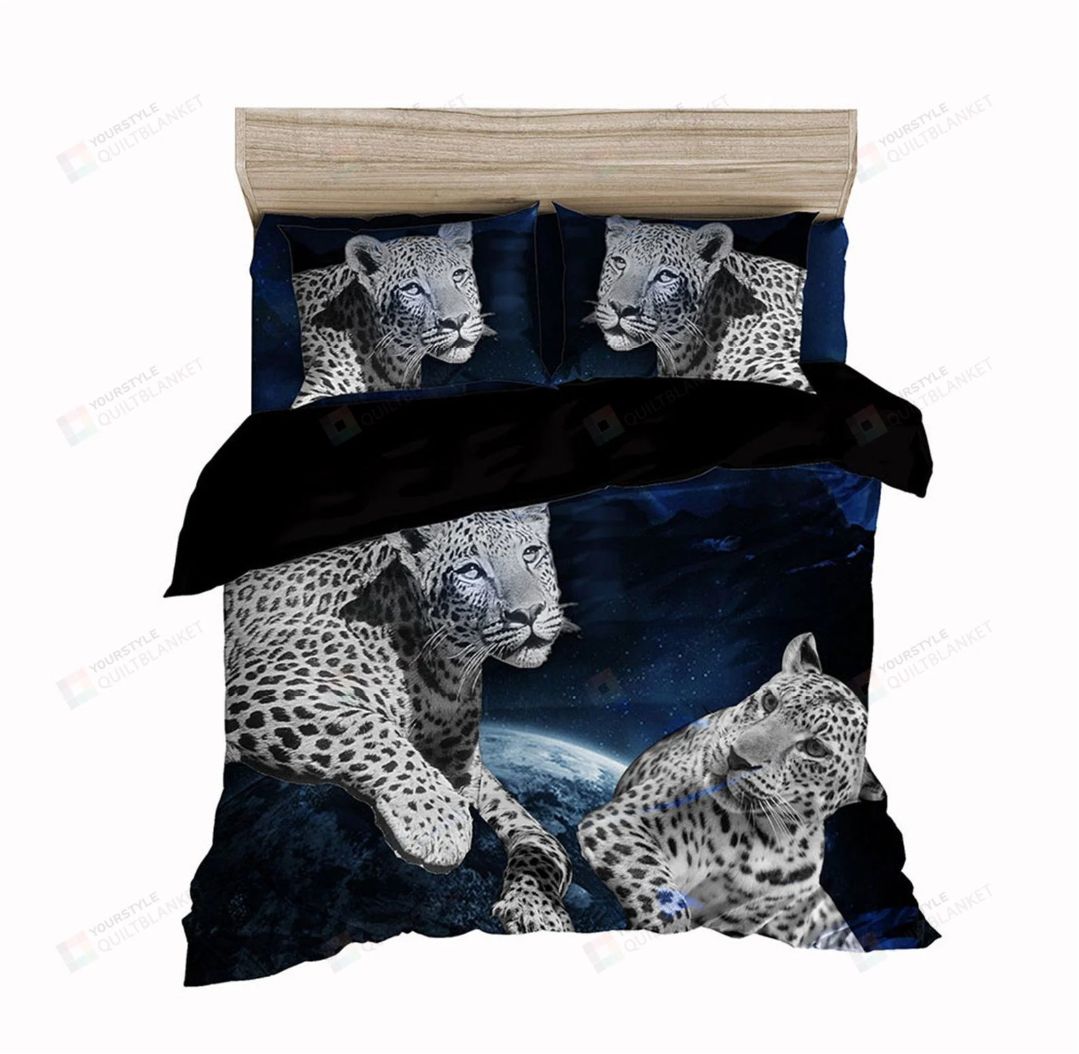 Sets Couple Leopard Bedding Set