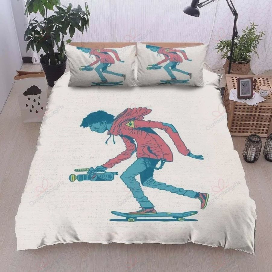 Skateboarding Man Bedding Sets
