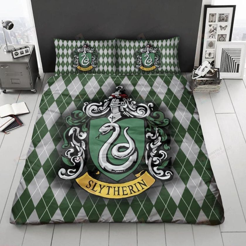 Slytherin House Bedding Set