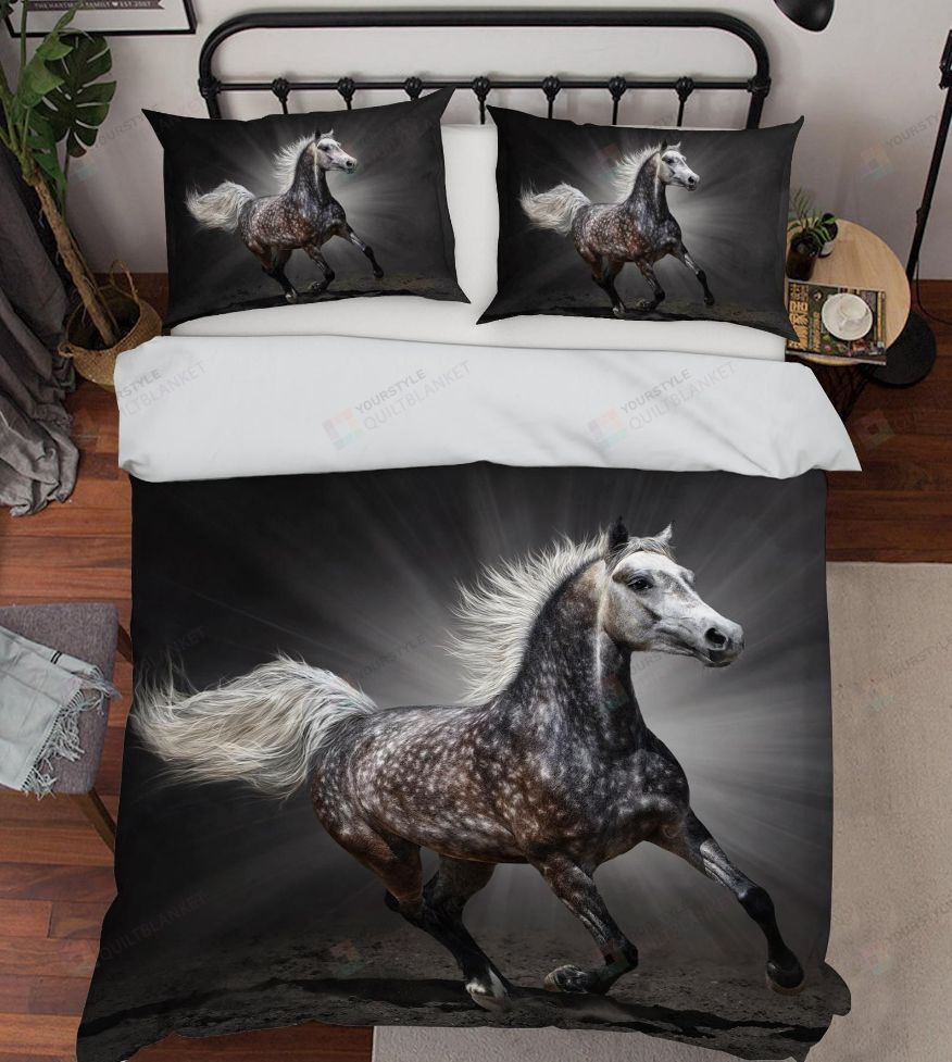 Special Vigorous Horse 3D Bedding Set
