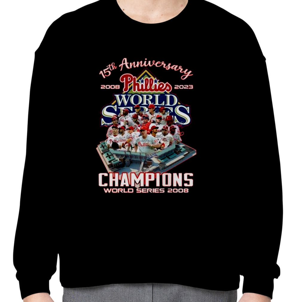 Philadelphia Phillies 15th Anniversary World Series 2008-2023