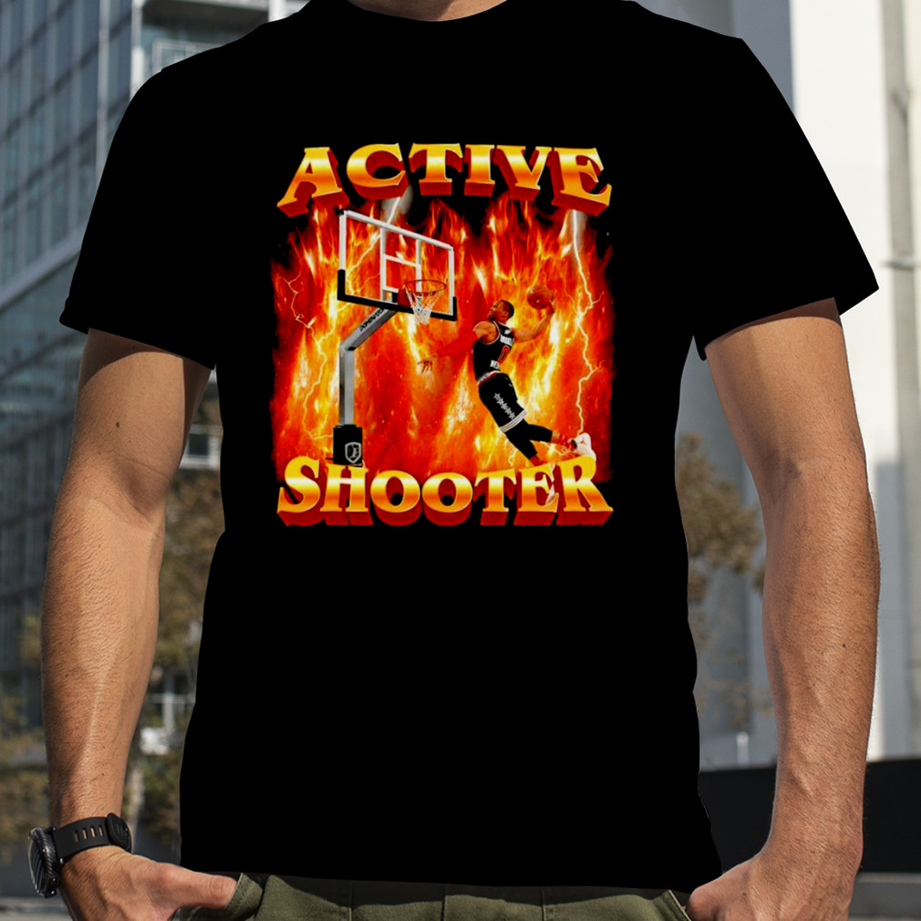 Basketball active shooter shirt, hoodie, sweater, long sleeve and