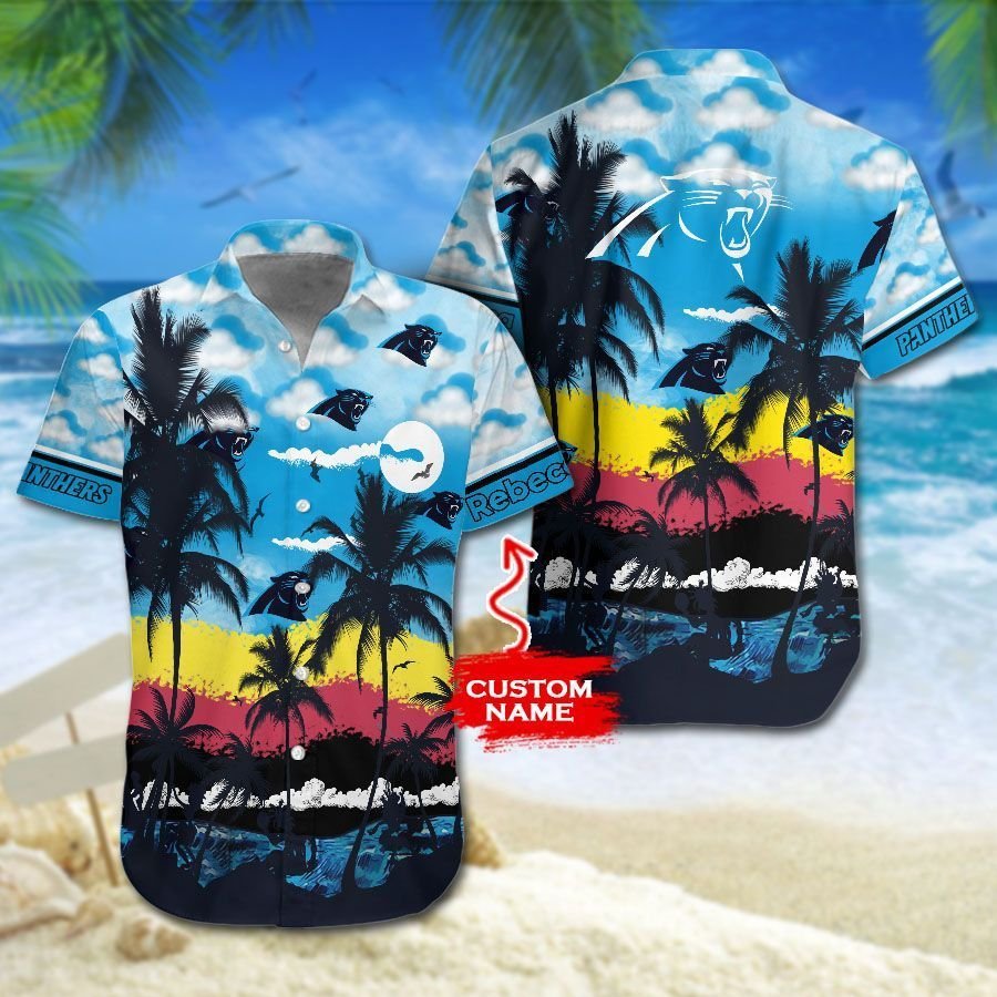 NEW Carolina Panthers NFL Hawaiian Shirt