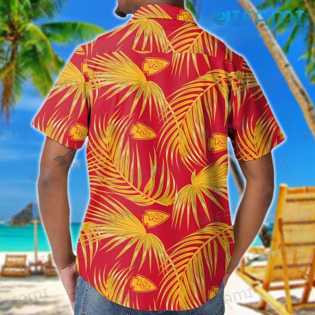 Kansas City Chiefs Hawaiian Shirt Logo History Chiefs Gift