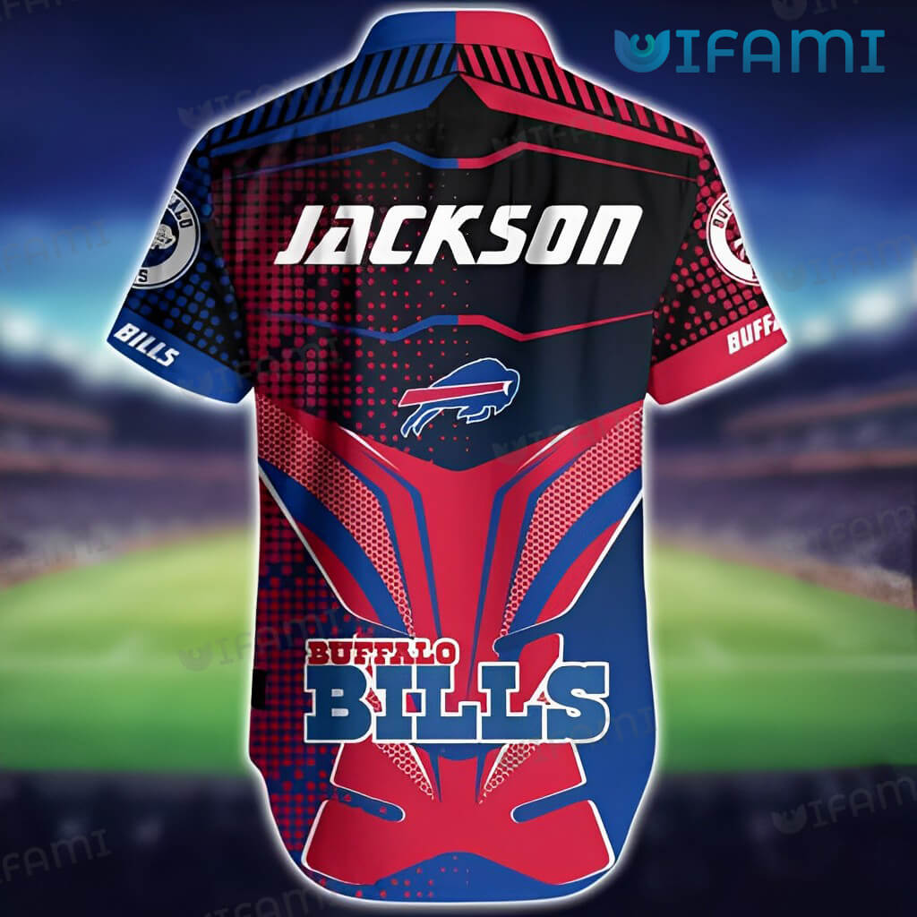 Custom Name Buffalo Bills Hawaiian Shirt Armor Design Buffalo