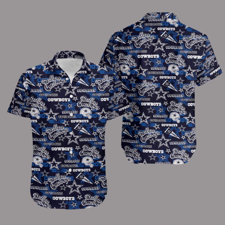 Dallas Cowboys Aloha Hawaiian Shirt - T-shirts Low Price