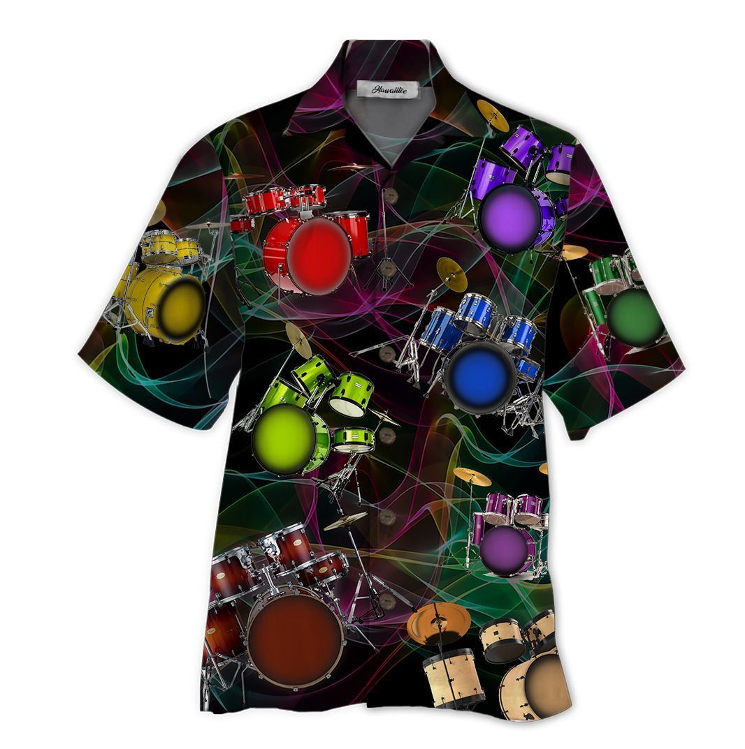 Drum Black Awesome Design Unisex Hawaiian Shirt For Men And Women Dhc17062187