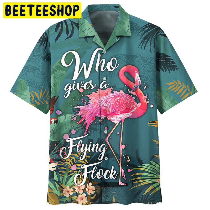Flamingo Trending Hawaiian Shirt-1