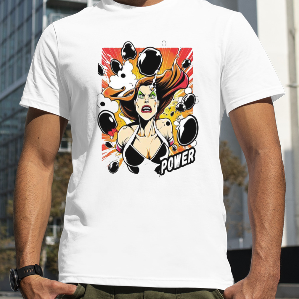 Gaming Power 90s Style Comic shirt